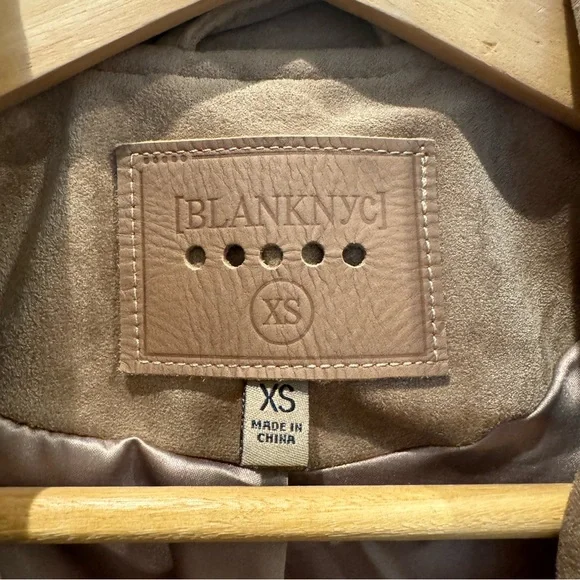 Blank NYC Suede Women's Moto Jacket - Picture 2 of 5